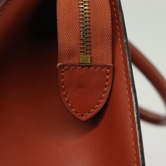 LOUIS VUITTON Epi Riviera Hand Bag Brown M48183 LV Auth 139641