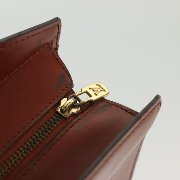 LOUIS VUITTON Epi Riviera Hand Bag Brown M48183 LV Auth 139641