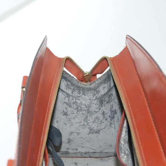 LOUIS VUITTON Epi Riviera Hand Bag Brown M48183 LV Auth 139641