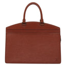 LOUIS VUITTON Epi Riviera Hand Bag Brown M48183 LV Auth 139641-13