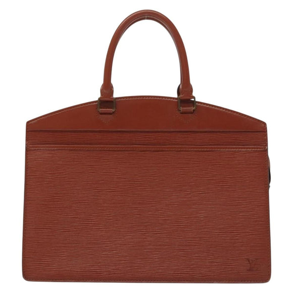 LOUIS VUITTON Epi Riviera Hand Bag Brown M48183 LV Auth 139641
