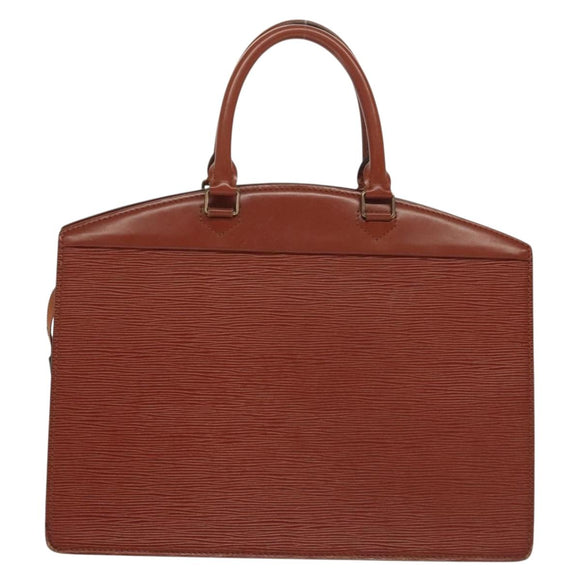 LOUIS VUITTON Epi Riviera Hand Bag Brown M48183 LV Auth 139641