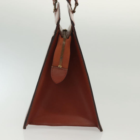 LOUIS VUITTON Epi Riviera Hand Bag Brown M48183 LV Auth 139641