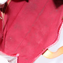 LOUIS VUITTON Monogram Vernis Reade PM Hand Bag Pomme D'amour M91990 Auth 139642-10