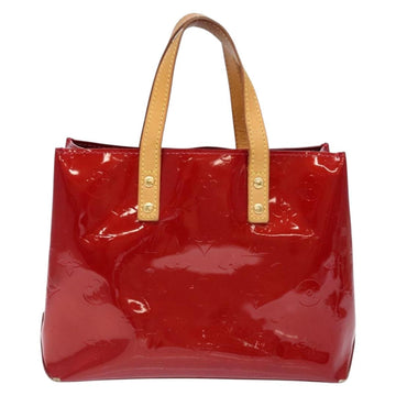 LOUIS VUITTON Monogram Vernis Reade PM Hand Bag Pomme D'amour M91990 Auth 139642 - 0