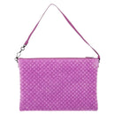 BOTTEGA VENETA Shoulder Bag Velor Purple Auth 139655A-2