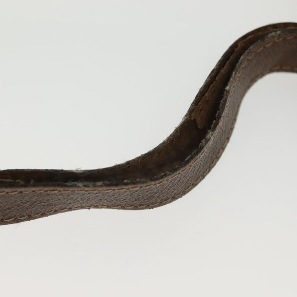 GUCCI GG Supreme Web Sherry Line Bag PVC Beige Gold 41 02 034 Auth 139660