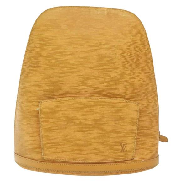 LOUIS VUITTON Epi Gobelins Backpack Yellow M52299 LV Auth 139667