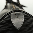 LOUIS VUITTON Epi Keepall 45 Boston Bag Black M42972 LV Auth 139668-18