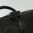 LOUIS VUITTON Epi Keepall 45 Boston Bag Black M42972 LV Auth 139668-22