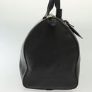 LOUIS VUITTON Epi Keepall 45 Boston Bag Black M42972 LV Auth 139668-4