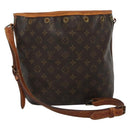 LOUIS VUITTON Monogram Petit Noe Shoulder Bag M42226 LV Auth 139670-1