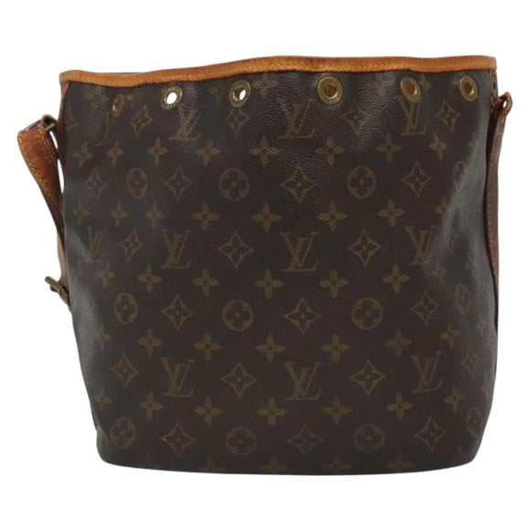 LOUIS VUITTON Monogram Petit Noe Shoulder Bag M42226 LV Auth 139670