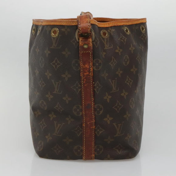 LOUIS VUITTON Monogram Petit Noe Shoulder Bag M42226 LV Auth 139670