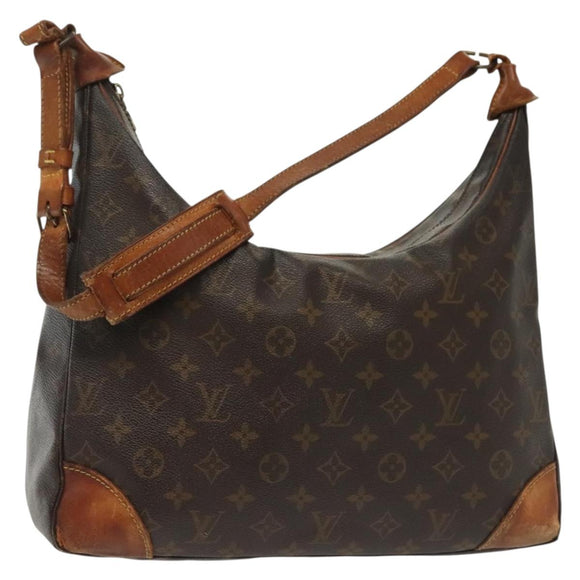 LOUIS VUITTON Monogram Boulogne 35 Shoulder Bag M51260 LV Auth 139671