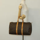 LOUIS VUITTON Monogram Keepall 45 Boston Bag M41428 LV Auth 139683-22