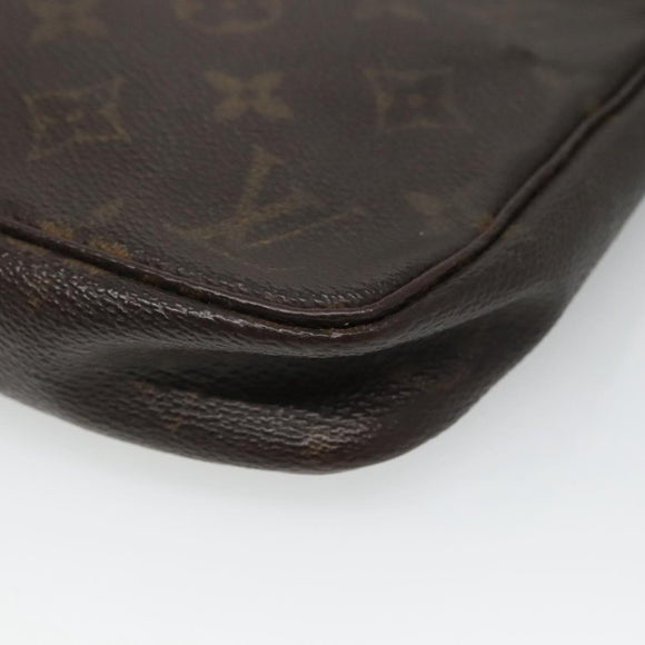 LOUIS VUITTON Monogram Pochette Accessoires Pouch M51980 LV Auth 139690