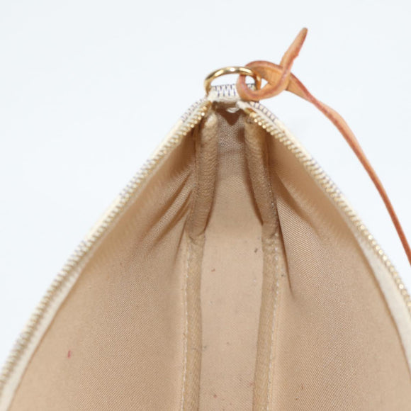 LOUIS VUITTON Damier Azur Pochette Accessoires Pouch N51986 LV Auth 139701V