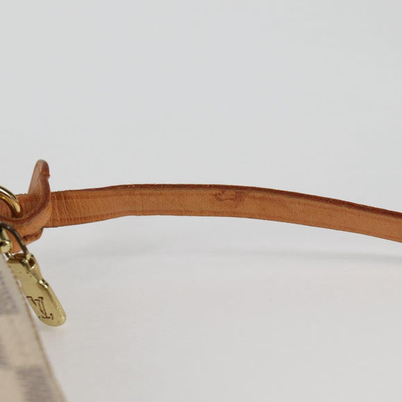 LOUIS VUITTON Damier Azur Pochette Accessoires Pouch N51986 LV Auth 139701V