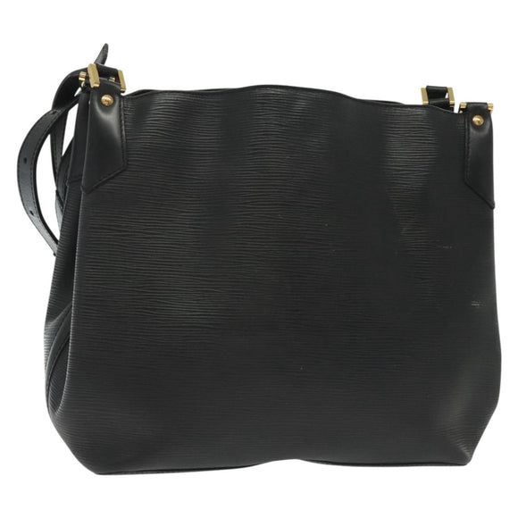 LOUIS VUITTON Epi Mandala MM Shoulder Bag Black M58892 LV Auth 139702