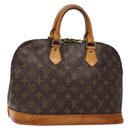 LOUIS VUITTON Monogram Alma Hand Bag M51130 LV Auth 139706-1
