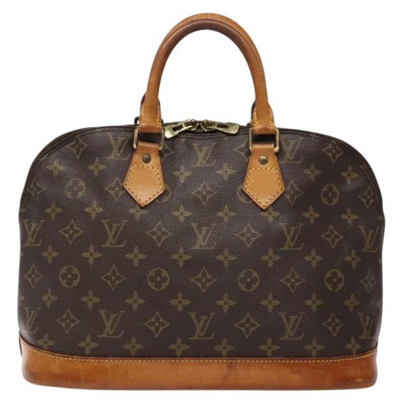 LOUIS VUITTON Monogram Alma Hand Bag M51130 LV Auth 139706