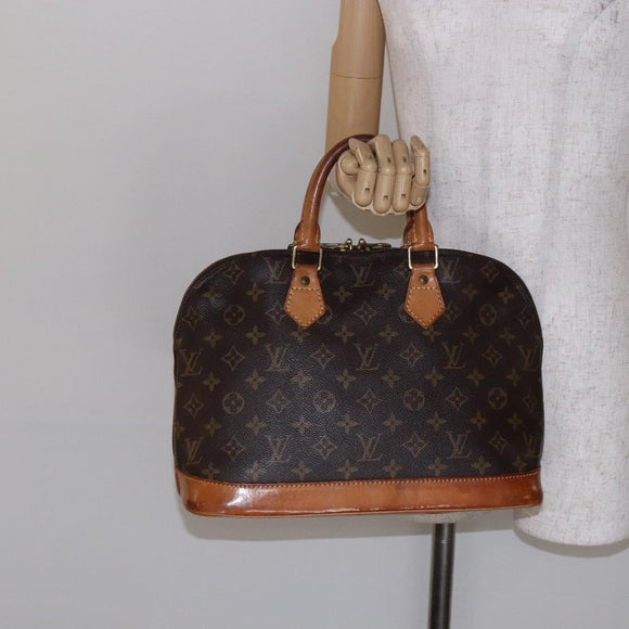 LOUIS VUITTON Monogram Alma Hand Bag M51130 LV Auth 139706