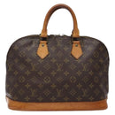 LOUIS VUITTON Monogram Alma Hand Bag M51130 LV Auth 139706-3