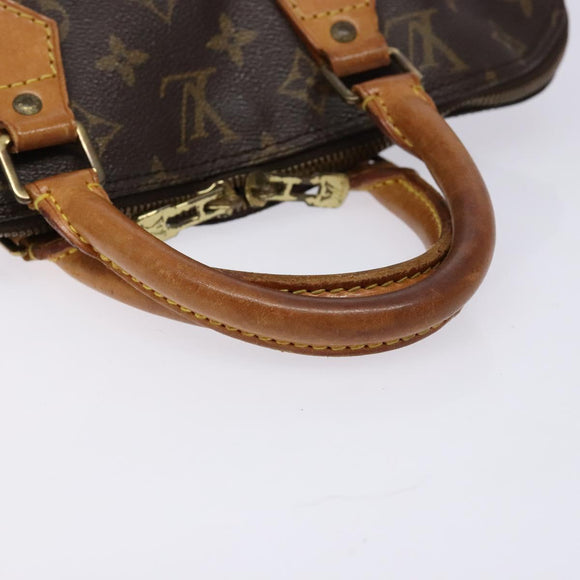 LOUIS VUITTON Monogram Alma Hand Bag M51130 LV Auth 139706