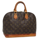 LOUIS VUITTON Monogram Alma Hand Bag M51130 LV Auth 139707-1