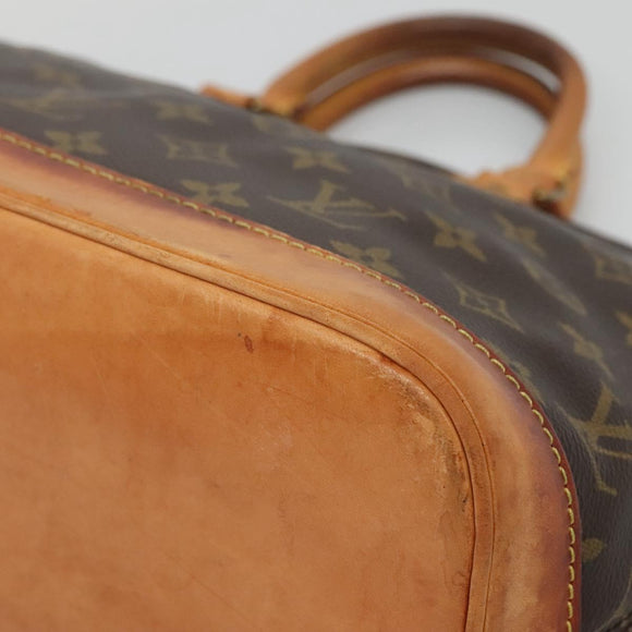 LOUIS VUITTON Monogram Alma Hand Bag M51130 LV Auth 139707