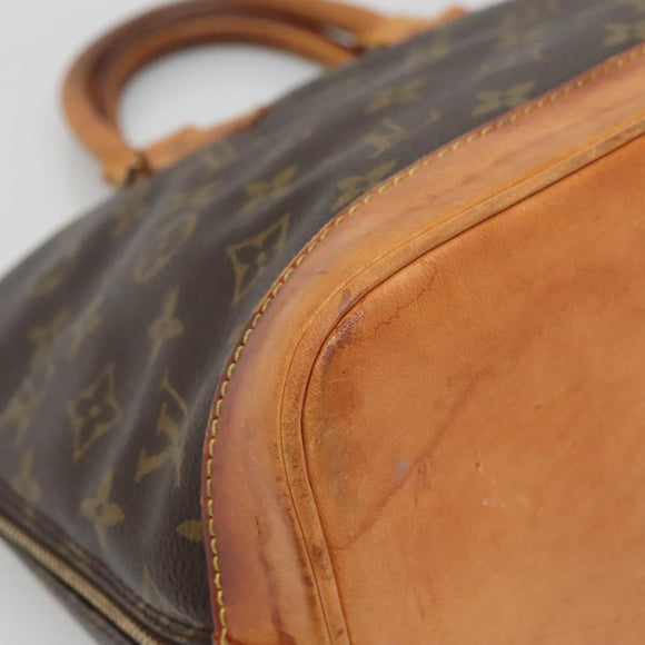 LOUIS VUITTON Monogram Alma Hand Bag M51130 LV Auth 139707