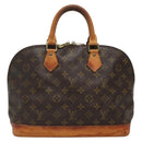 LOUIS VUITTON Monogram Alma Hand Bag M51130 LV Auth 139707-2