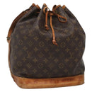 LOUIS VUITTON Monogram Noe Shoulder Bag M42224 LV Auth 139714-1