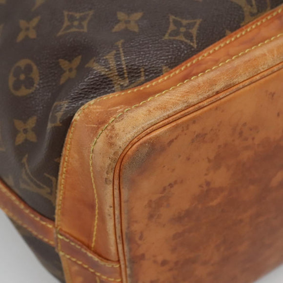 LOUIS VUITTON Monogram Noe Shoulder Bag M42224 LV Auth 139714