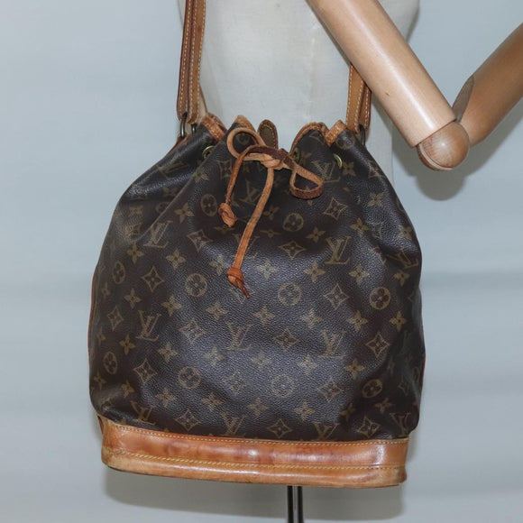 LOUIS VUITTON Monogram Noe Shoulder Bag M42224 LV Auth 139714