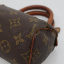 LOUIS VUITTON Monogram Mini Speedy Hand Bag M41534 LV Auth 139723-9
