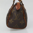 LOUIS VUITTON Monogram Mini Speedy Hand Bag M41534 LV Auth 139723-4