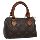 LOUIS VUITTON Monogram Mini Speedy Hand Bag M41534 LV Auth 139724-1