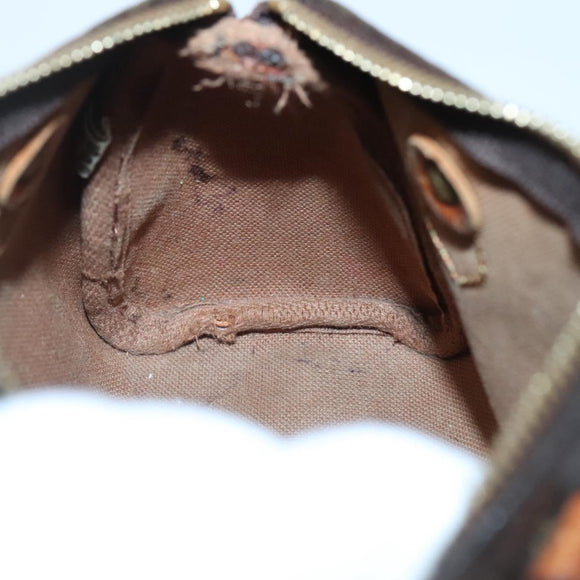 LOUIS VUITTON Monogram Mini Speedy Hand Bag M41534 LV Auth 139724