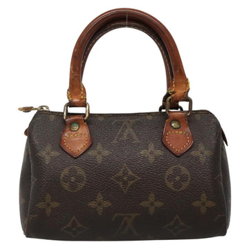 LOUIS VUITTON Monogram Mini Speedy Hand Bag M41534 LV Auth 139724 - 0