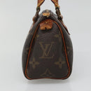 LOUIS VUITTON Monogram Mini Speedy Hand Bag M41534 LV Auth 139724-4