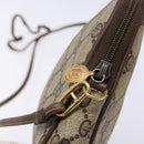 GUCCI GG Supreme Shoulder Bag PVC Beige Gold 97 02 068 Auth 139727-15