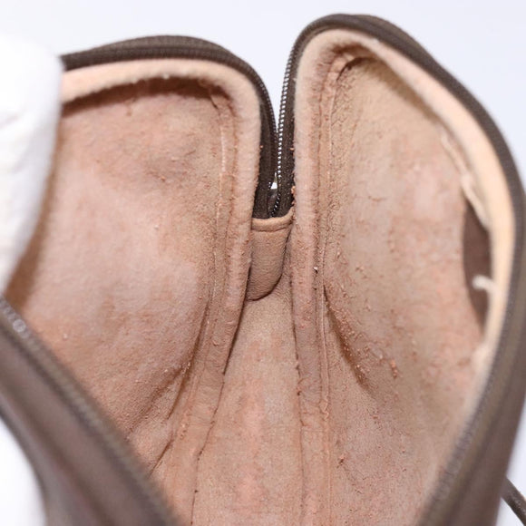 GUCCI GG Supreme Shoulder Bag PVC Beige Gold 97 02 068 Auth 139727