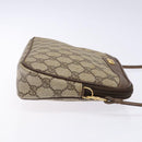 GUCCI GG Supreme Shoulder Bag PVC Beige Gold 97 02 068 Auth 139727-4
