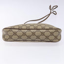 GUCCI GG Supreme Shoulder Bag PVC Beige Gold 97 02 068 Auth 139727-9