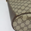 GUCCI GG Supreme Web Sherry Line Shoulder Bag PVC Beige 904 02 081 Auth 139731-9