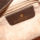 GUCCI GG Supreme Web Sherry Line Shoulder Bag PVC Beige 904 02 081 Auth 139731-18