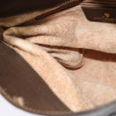 GUCCI GG Supreme Web Sherry Line Shoulder Bag PVC Beige 904 02 081 Auth 139731-20