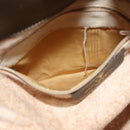 GUCCI GG Supreme Web Sherry Line Shoulder Bag PVC Beige 904 02 081 Auth 139731-11